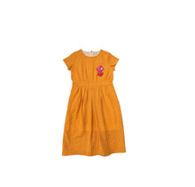 Like Flo Meisjes Jurk   orange