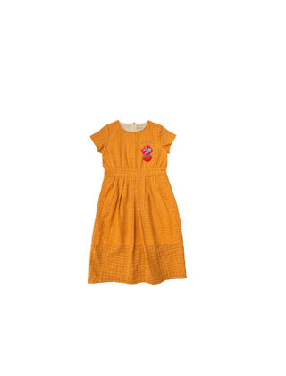Like Flo Meisjes Jurk  orange