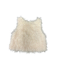 Like Flo Meisjes Gilet creme