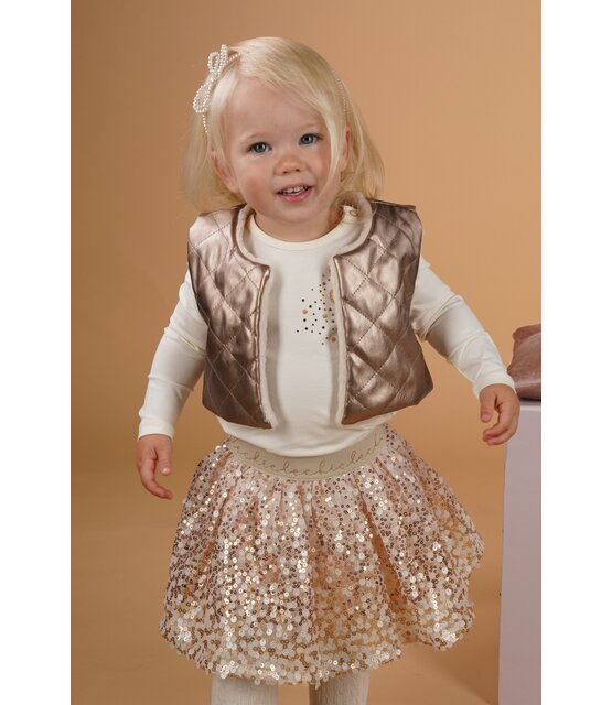 Le Chic Meisjes Mini Gilet EMOBLA
