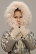 Le Chic Meisjes Winterjas BODETTE