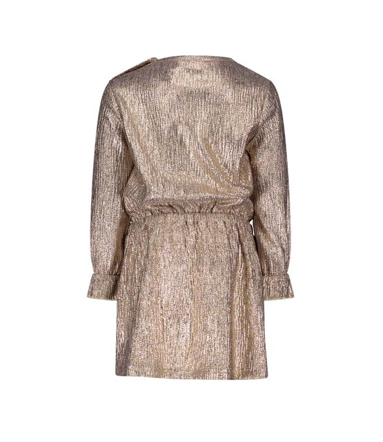 Like Flo Meisjes Mini Jurk Roos