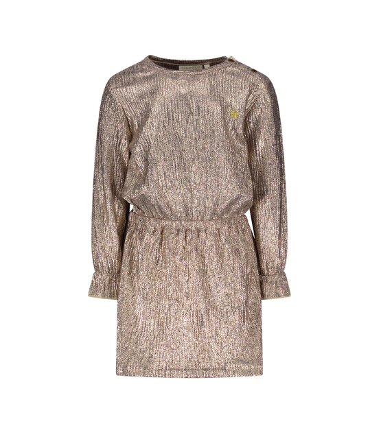 Like Flo Meisjes Mini Jurk Roos