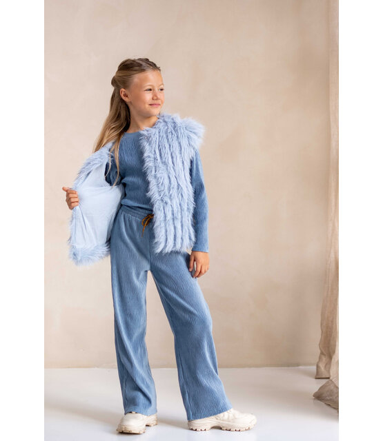 Like Flo Meisjes Longsleeve Fluwelen