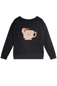 Moodstreet Meisjes Sweater Hemel Moodstreet Meisjes Sweater Hemel