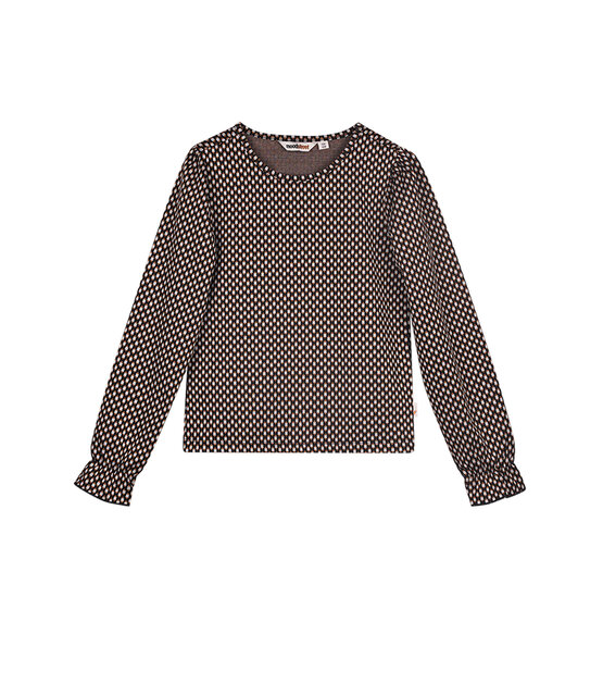 Moodstreet Meisjes Longsleeve Sara-jacquard