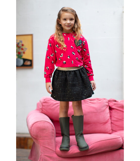 Moodstreet Meisjes Rok Robijn