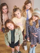 NONO Meisjes Jurk Maan