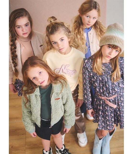 NONO Meisjes Jurk Maan