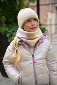 B Nosy Meisjes Sjaal & Muts Abbey