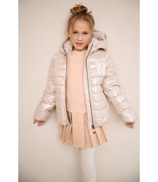 NONO Meisjes Winterjas Btwist