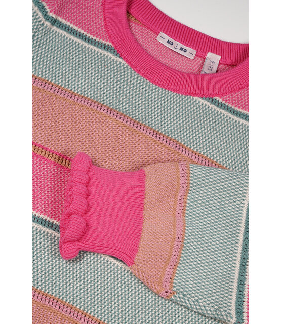 NONO Meisjes Sweater Kamelie