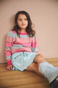 NONO Meisjes Sweater Kamelie