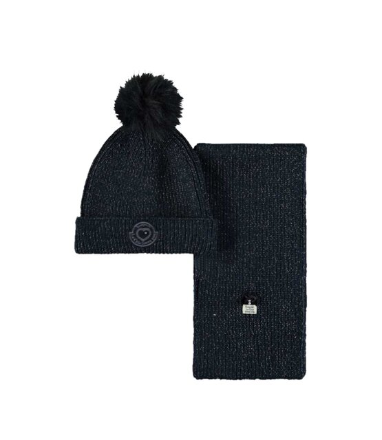 Le Chic Meisjes Mini Muts en Sjaal ROSA & REYA