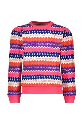 B Nosy Meisjes Sweater Santa