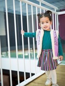 B Nosy Meisjes Mini Jurk Dakota