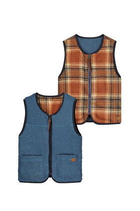 Like Flo Jongens Bodywarmer Dali Blu