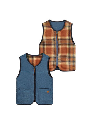 Like Flo Jongens Bodywarmer Dali Blu