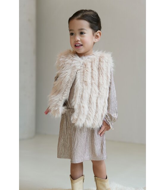 Like Flo Meisjes Mini Gilet Grace