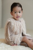 Like Flo Meisjes Mini Gilet Grace