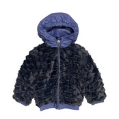 Le Chic Meisjes Jas BUGSY blauw
