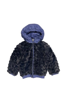 Le Chic Meisjes Jas BUGSY blauw