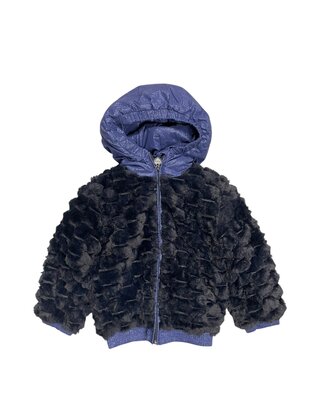 Le Chic Meisjes Jas BUGSY blauw