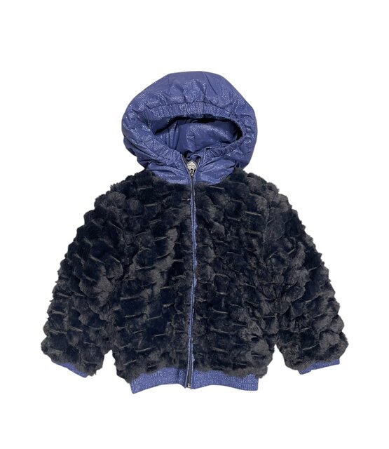 Le Chic Meisjes Jas BUGSY blauw