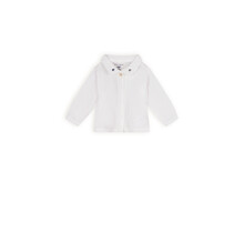 NONO Petite Maison Kati mousseline blouse met ronde kraag
