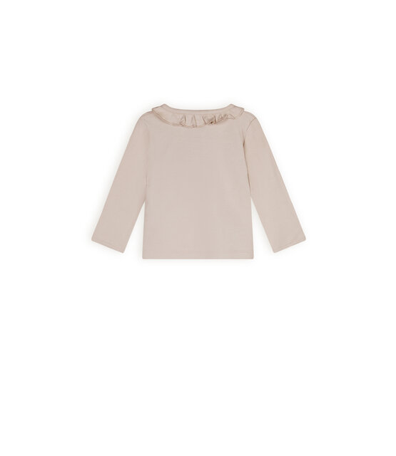 NONO Petite Maison Kaya t-shirt met lange mouwen en ruches bij de hals NONO Petite Maison Kaya t-shirt met lange mouwen en ruches bij de hals
