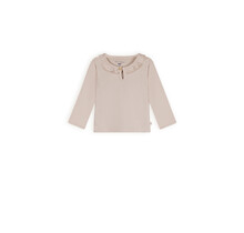 NONO Petite Maison Kaya t-shirt met lange mouwen en ruches bij de hals