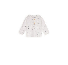 NONO Petite Maison Ko t-shirt Longsleeve met knoopsluiting