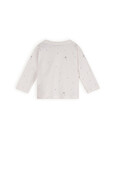 NONO Petite Maison Ko t-shirt Longsleeve met knoopsluiting
