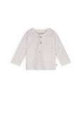 NONO Petite Maison Ko t-shirt Longsleeve met knoopsluiting