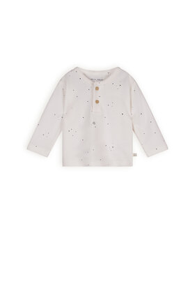 NONO Petite Maison Ko t-shirt Longsleeve met knoopsluiting