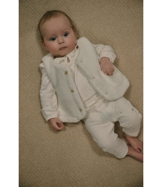 NONO Petite Maison Skyler broek met ruches detail in de taille