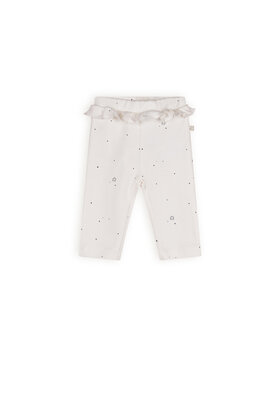 NONO Petite Maison Skyler broek met ruches detail in de taille
