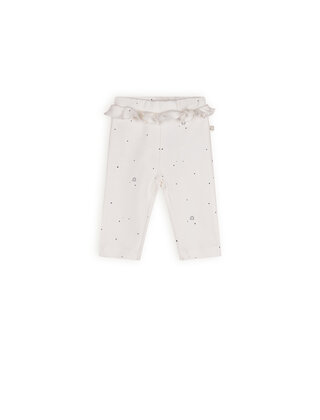 NONO Petite Maison Skyler broek met ruches detail in de taille
