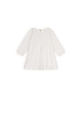 NONO Petite Maison Max jurk met ruches detail bij de hals
