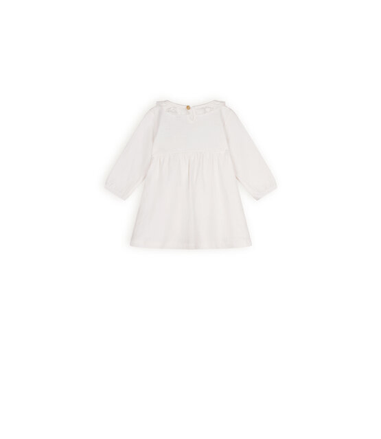 NONO Petite Maison Max jurk met ruches detail bij de hals