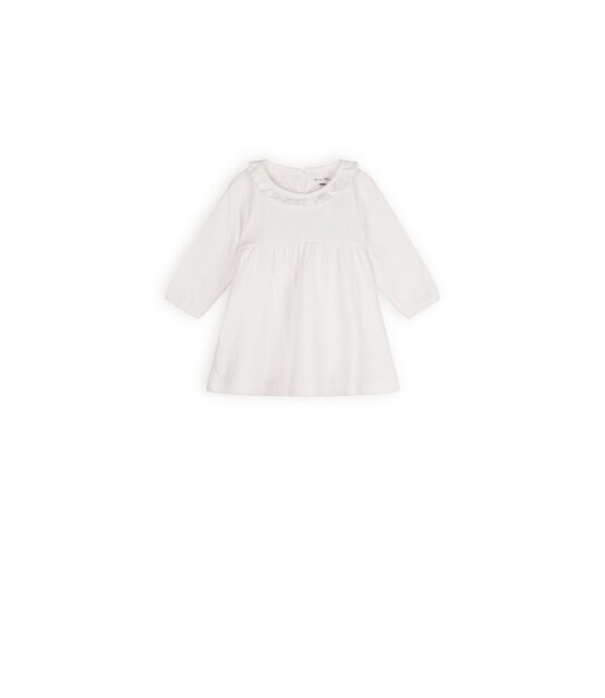 NONO Petite Maison Max jurk met ruches detail bij de hals