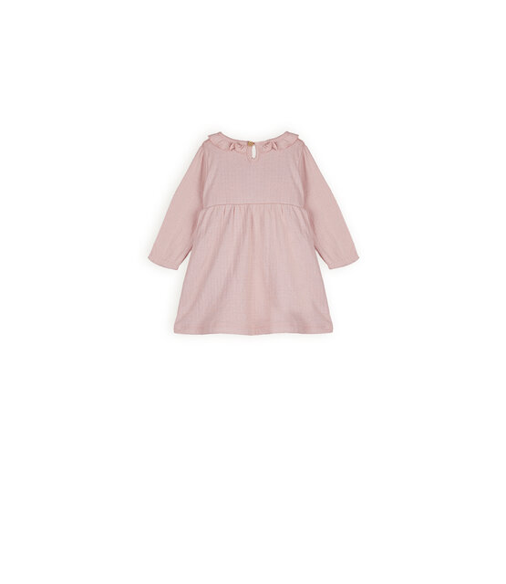 NONO Petite Maison Max jurk met ruches detail bij de hals