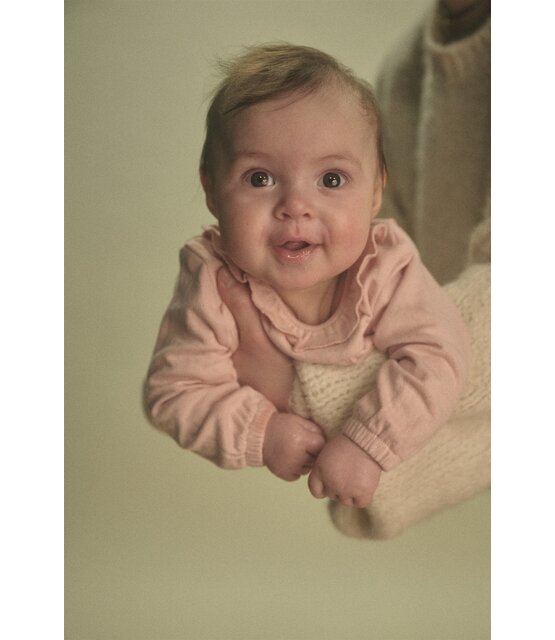 NONO Petite Maison Max jurk met ruches detail bij de hals