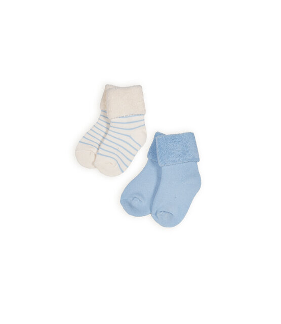 NONO Petite Maison Rocks 2-pack badstof sokken NONO Petite Maison Rocks 2-pack badstof sokken