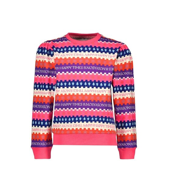 B Nosy Meisjes Sweater Santa