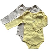 NONO Petite Maison Unisex 2-pack romper lange mouw NONO Petite Maison Unisex 2-pack romper lange mouw