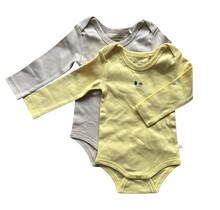 NONO Petite Maison Unisex 2-pack romper lange mouw