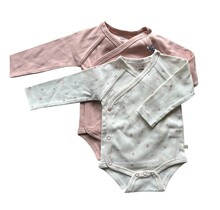 NONO Petite Maison Meisjes 2-pack romper lange mouw