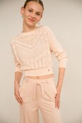NoBell' Meisjes Sweater Kader