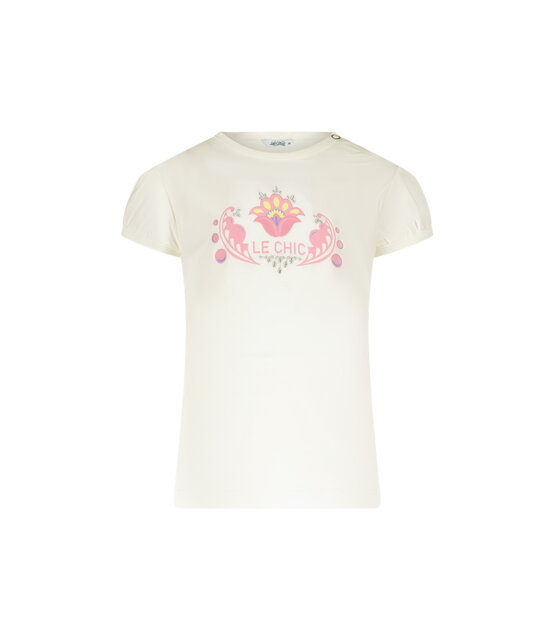 Le Chic Meisjes Mini T-Shirt NOKI Le Chic Meisjes Mini T-Shirt NOKI